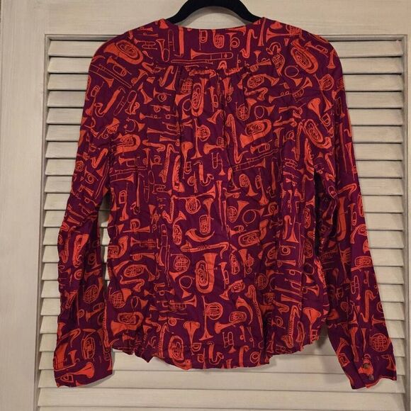 Anthropologie 22 of 52 Conversations L/S Top size 4 - Picture 7 of 7